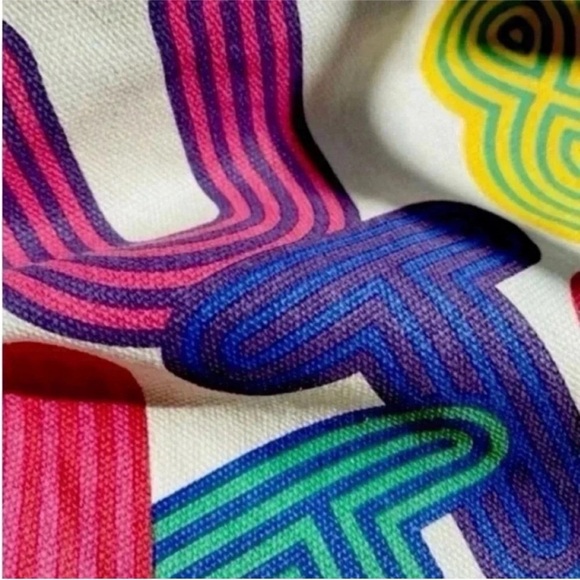 Louis Vuitton Novelty Canvas Eco Tote Bag Shenzhen Exhibition 2022 Limited 16x16 - Picture 12 of 14